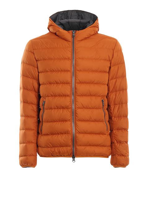 versace man daunenjacke orange|versace jacket.